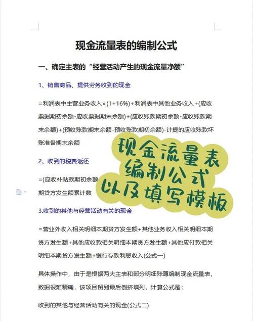  现金流量表编制方法 __控股子公司经营性现金流量表