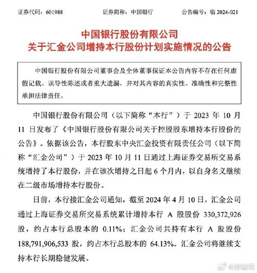 四大行增持 汇金公司增持农业银行 股市估值修复_历史大手笔汇金增持入市表现