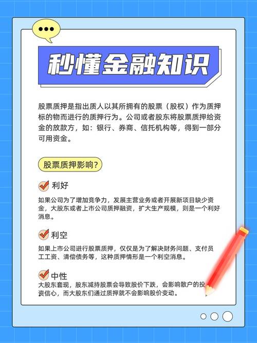 大股东质押股票影响_股票质押是特大利好_股权质押融资利弊分析