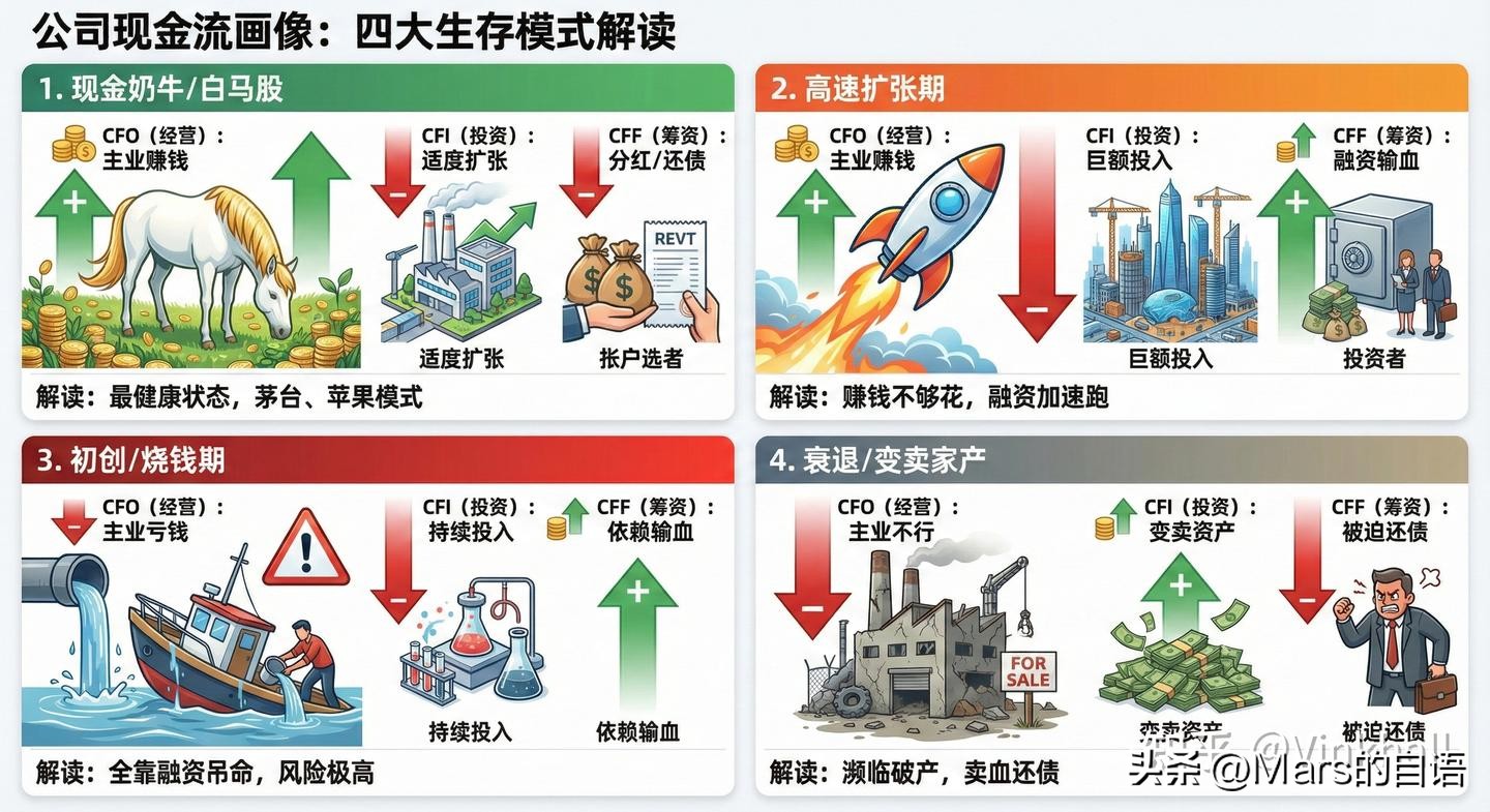 现金流表深度解读_经营活动现金流分析_现金流量表与资产负债表 利润表有何关系