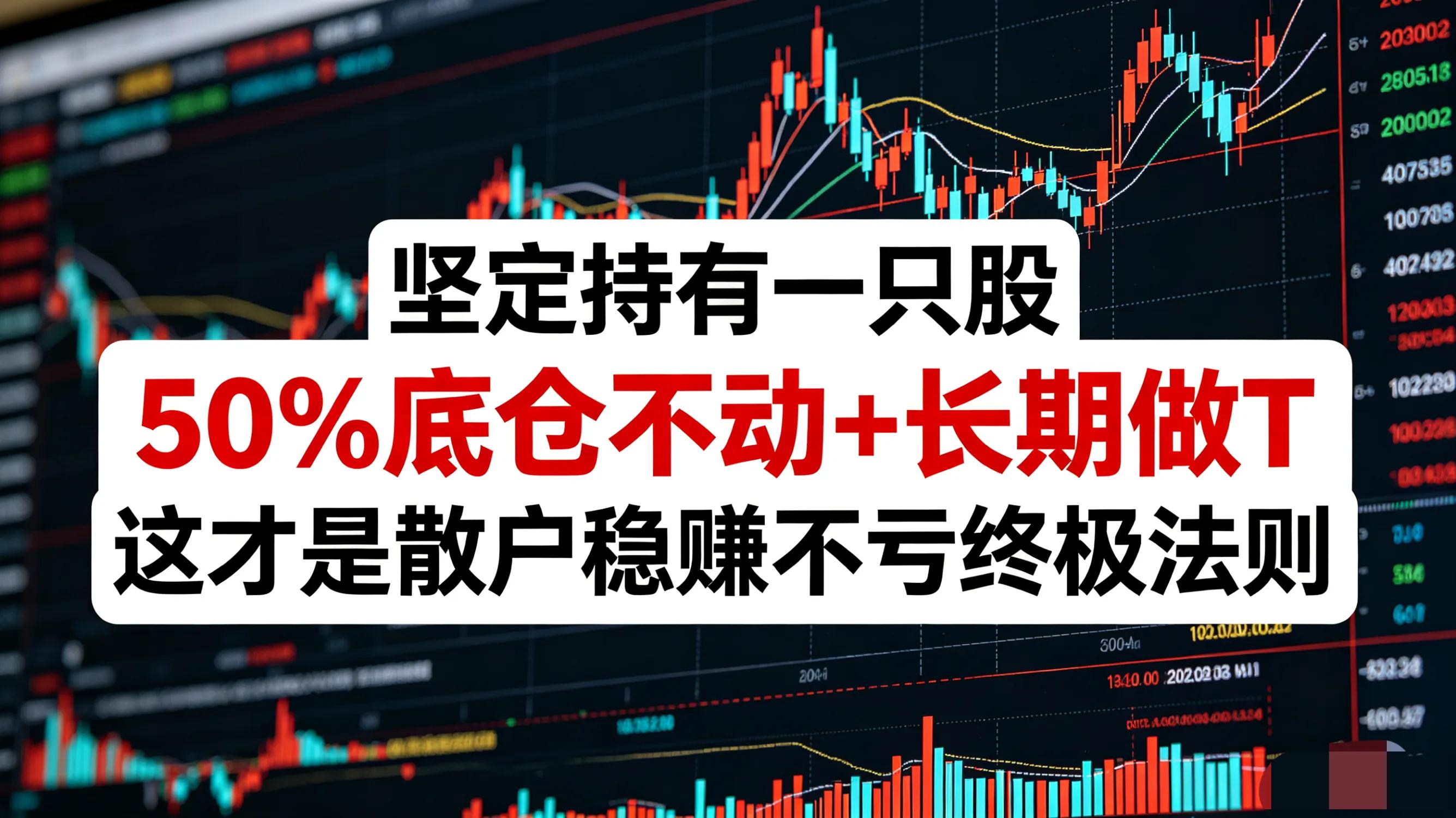 散户炒股少亏钱思路_股票被套牢t 0如何高卖低买_50%底仓锁死不动做T